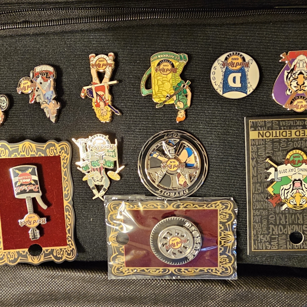 Hard Rock Cafe Vibrant Pin Collection